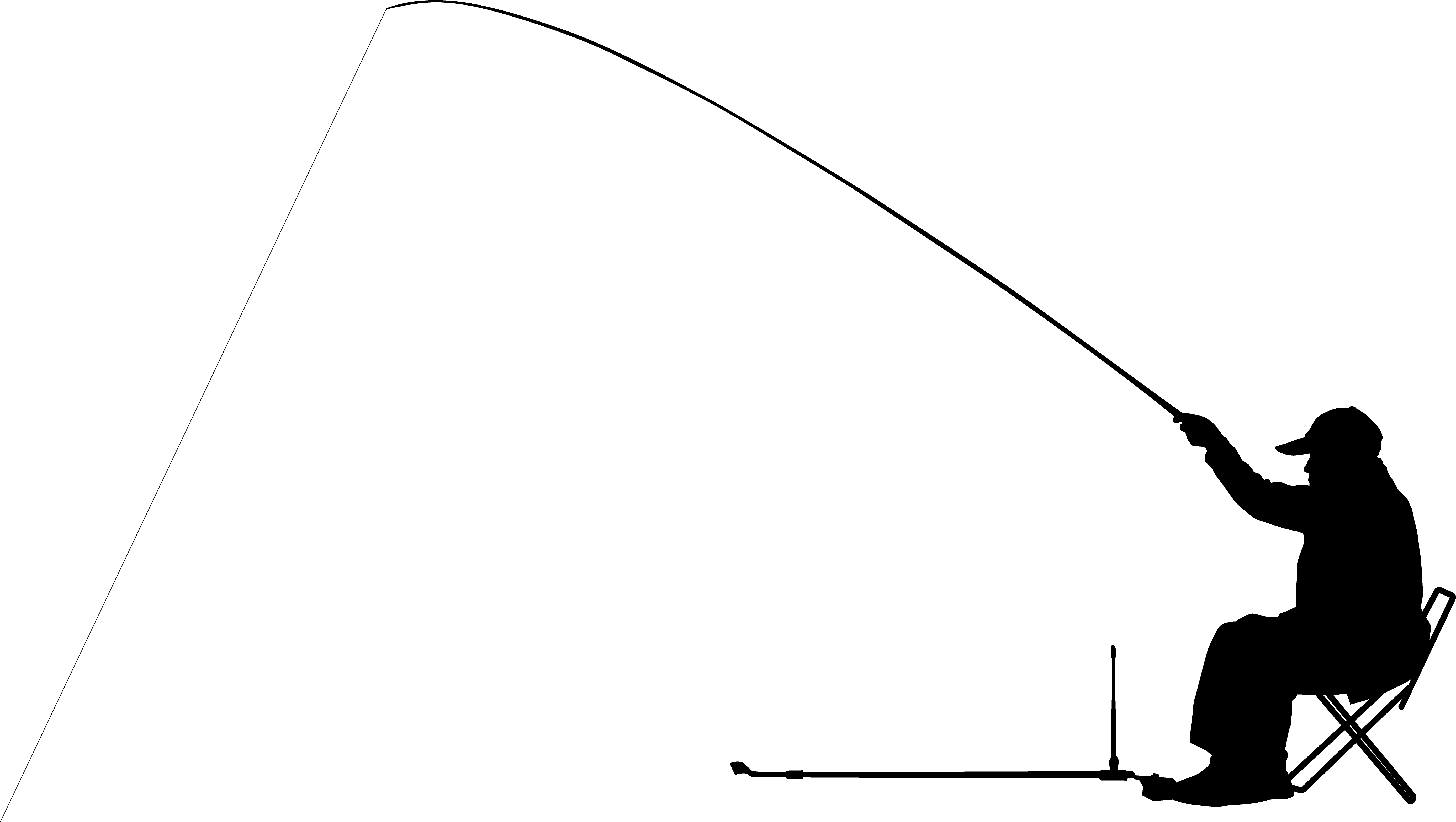 Angler Silhouette